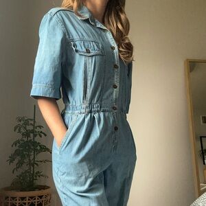 VINTAGE Denim Jumpsuit Made in Canada